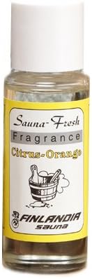 Finlandia Sauna Fresh Citrus Aroma, 1.8oz Sauna Fresh Fragrance Pure Essence Oil Sauna Accessories