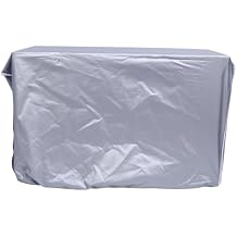 Air Conditioner Cover for Outside Units, Outdoor Unit Covers Outdoor Air Conditioning Unit Protection Silver Water Proof AC for Home(M)