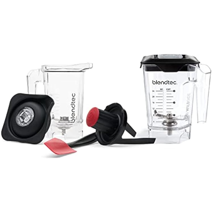 Blendtec 46 oz Mini WildSide and 37 oz Twister Bundle - Blender Jars Compatible with Blendtec Blenders
