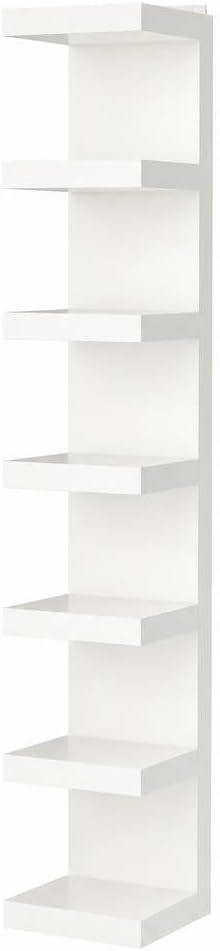 Ikea LACK Rack Wall Shelf Unit, White 402.821.87