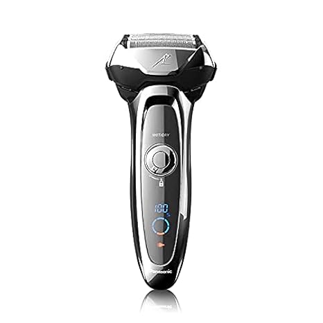 Panasonic Arc5 Electric Razor for Men ES-LV65-S + Replacement Outer Foil WES9173P, 5 Blade Shaver and Trimmer, Shave Sensor and Multi Flex Pivoting Head, Black