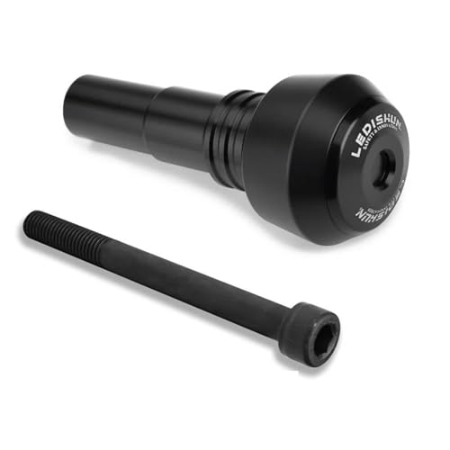 Engine Motorcycle Frame Exhaust Anti-Fall Sliders Crash Protection YZF R15 V2V3V4 MT-03 YZF-R3 YZF R6 YZF R25 Color : Black1