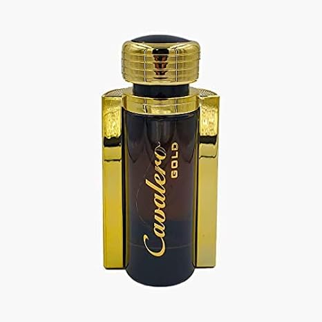 Dumont CAVALERO GOLD - 3.4oz - Eau De Parfum Unisex Perfume for Men & Women - Tropical, Fruity, Floral & Vanilla Scent - Long Lasting Cologne Mist & Body Spray - for Him & Her