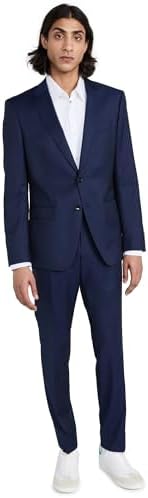 BOSS Mens Slim Fit Suit