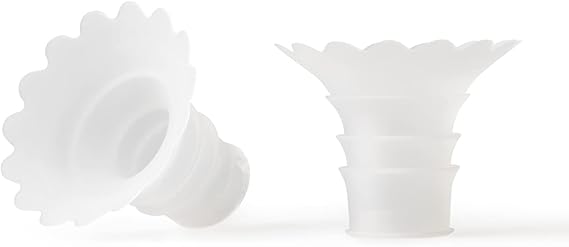 Willow Breast Pump Sizing Insert - 27mm - Flange Inserts, Improves Fit and Comfort for Breast Pumping Moms, Fits in 24mm Willow Breast Pump Flange - 2ct