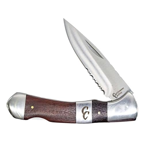 ABKT Tac CC0018RW2 Stockyard Lock Back Red Sap Wood