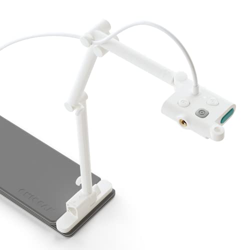 OKIOLABS OKIOCAM S 2K USB Webcam & Document Camera 2-in-1 for Teachers, Distance Learning, Video Conferencing, Remote Working, Stop Motion, Time Lapse, Overhead Video, 1440p