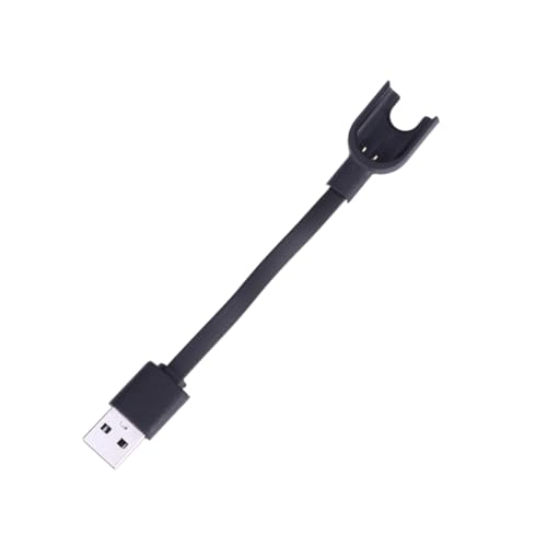 Angoily Charging Cable Replacement for Wristband Fitness Tracker USB Charger Cord Wear-Resistant TPE Flat Cable Compact and Convenient Compatible