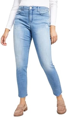 Style & Co. Women's Curvy Fit Mid Rise Skinny Jeans