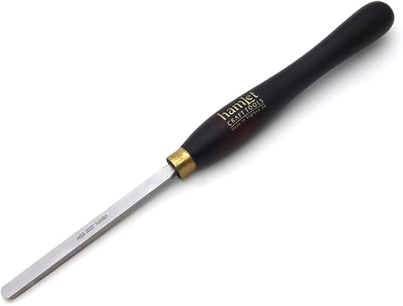 Round Nose Scraper (HCT116) by Henry Taylor, 1/2" Wide x 1/4" Thick Blade, M2 HSS, 16-3/4" Overall Length