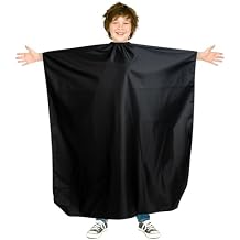 MMBABY Child Hair Cutting Waterproof Cape Barber Kids Hair Styling Cape Professional Home Salon Camps