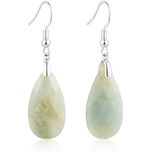 SELOVO Teardrop Fishhook Dangle Drop Earrings for Women Crystal Earring