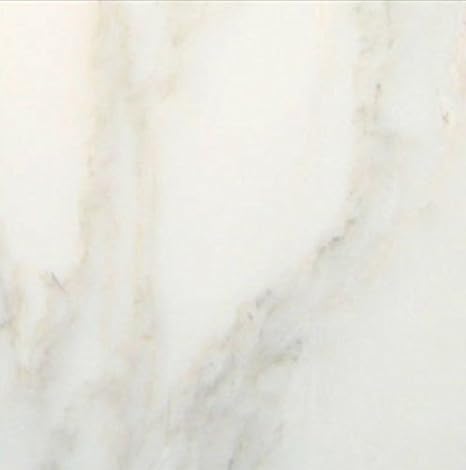 Calacatta Gold Italian Marble 18x18 Floor Wall Tile Polished for Bathroom and Kitchen Backsplash, Fireplace, Accent Decor