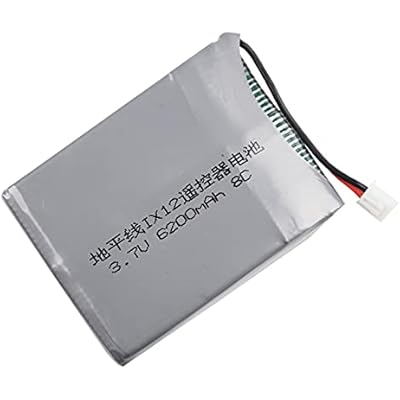 HHZ 3.7V 6000mAh 8C Rechargeable Lipo Battery for Spektrum IX12 Remote Controller Transmitter