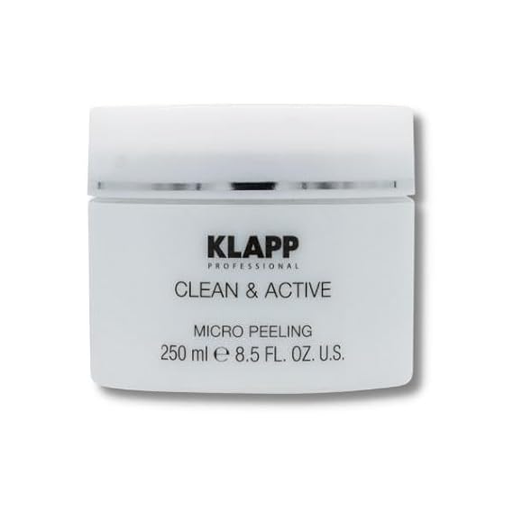 KLAPP Clean & Active Micro Peeling, Facial Exfoliant for Skin Smoothing