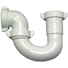 Master Plumber 453-142 MP Plastic Repair Trap, White