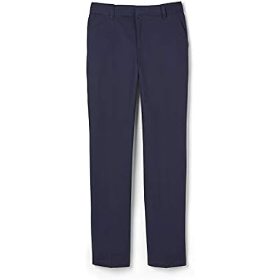French Toast Boys Adjustable Waist Relaxed Fit Twill Pant Standard, Slim & Husky