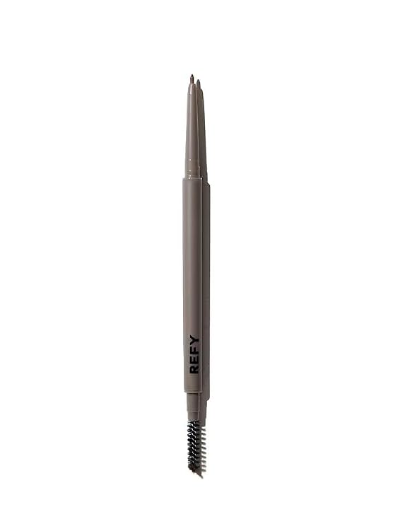 REFY Brow Pencil - Dark (For deep skin and dark hair) + Bonus Entel Pomegranate Sheet Masque with Collagen