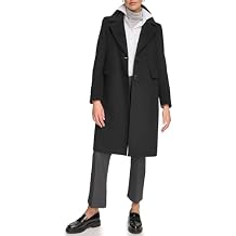 Calvin Klein Women's Full-length Buttoned Wool Coat (Petite, Standard, Plus)