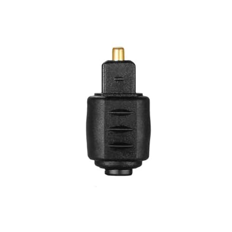 Optical Audio Adapter 3.5mm Female Jack Plug to Digital Toslink Male Optical Audio Converter