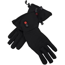 Fabater Heated Glove Liners for Men Women, Rechargeable Touchscreen Winter Warm Glove Liners, Electric Heating Hand Warmer for Cycling, Skiing, Hiking, Snowboarding