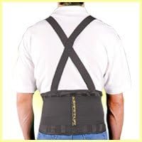 FLA Orthopedic Braces Safe-T-Lift Back Support LX. XX-Large. Black