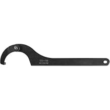 AMF 53082 Hinged hook wrench 60mm-3.54"/6mm with pin