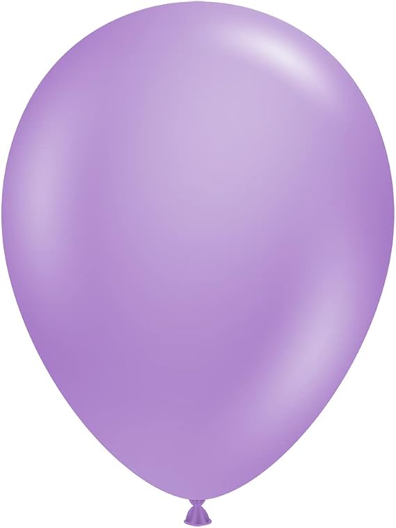 Tuf-Tex 10025 11" Lavender Latex Balloons,