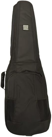 Road Cases USA Padded Electric Guitar Gig Bag, Fits Les Paul Stratocaster Telecaster and Bass, Dual Backpack Straps, Reinforced Handle, 40.5 Inch Length