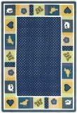 Joy Carpets Kid Essentials Infants & Toddlers Seeing Spots Rug, Bold, 13'2" Round