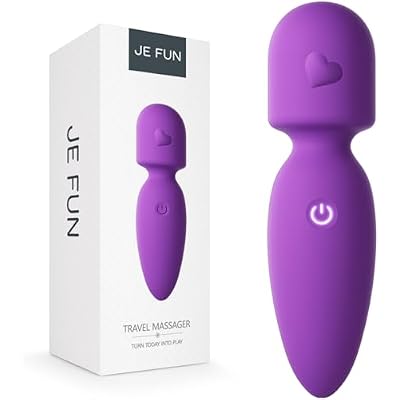 Portable Electric Mini Massager, Waterproof Rechargeable Multifunctional Body Massager Violet