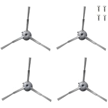 eufy Official 4-Pack Replacement Side Brushes and Screw Omni C20, L60/L50 Series (T2280/T2265/T2275/T2267/T2277/T2268/T2278)