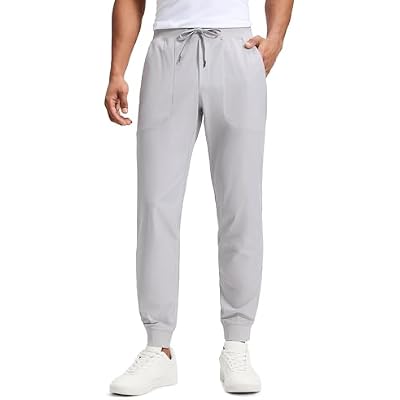 CRZ YOGA All Day Comfy Pull-On Golf Joggers for Men 283032 - Quick Dry Lightweight Work Casual Pants with Pockets