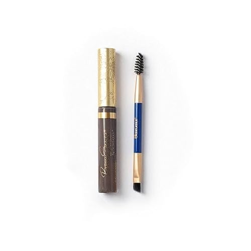 BrowSense Long-Lasting Brow Building Cream, Deep Brown, 0.2 Oz, Waterproof, Buildable Formula to Define, Shape, and Volumize Brows