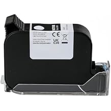 2590 W3T10B Black Ink Cartridge 0.5inch Nozzle Quick-Drying, Compatible for TIJ Inkjet Printer