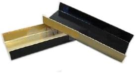 Folding Eclair Board, 100 Pieces Black/Gold + 100 Pieces Gold/Black