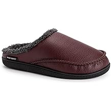 MUK LUKS mens Faux Leather Clog