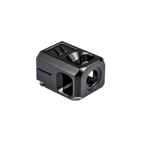 ZEV Technologies PRO COMP V2 13.5X1 LH 9MM BLACK ALUMINUM COMPENSATOR