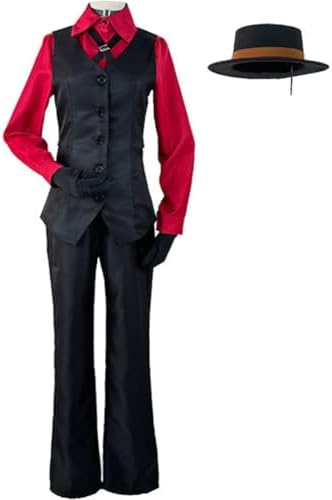 Nakahara Chuuya Cosplay Costume Shirt Hat Anime BSD Chuuya Uniform Halloween Carnival Cosplay Outfits