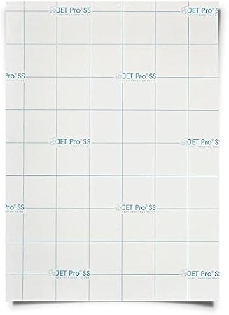 JetPro SofStretch - Inkjet Heat Transfer Paper 8.5"x11" 50 Sheet*