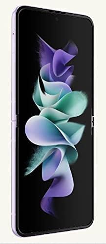 SAMSUNG Galaxy Z Flip 3 F7110 5G Single SIM 128GB 8GB RAM Factory Unlocked GSM Only | No CDMA - not Compatible with VerizonSprint International Version Purple