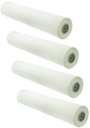 Inkjet Plotter Paper 24x150-2" core 20lb, 4 Rolls