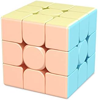 3x3x3 Speed Cube,Stickerless Magic Cube,Smooth Turning Puzzle Box with Anti-Sticky Design,The Most Educational Toy to Effectively Improve Your Child's Concentration and Responsiveness