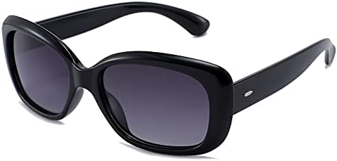 Dollger Polarized sunglasses for women men dark Trendy Square big sun glasses UV Protection For Driving rectangle Frame