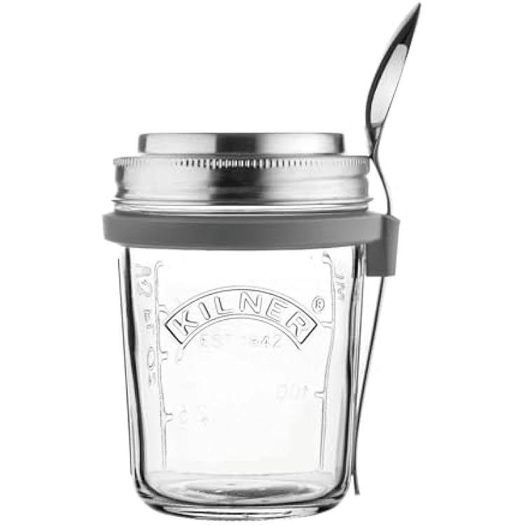 Kilner Parfait & Overnight Oats Breakfast Jar Set