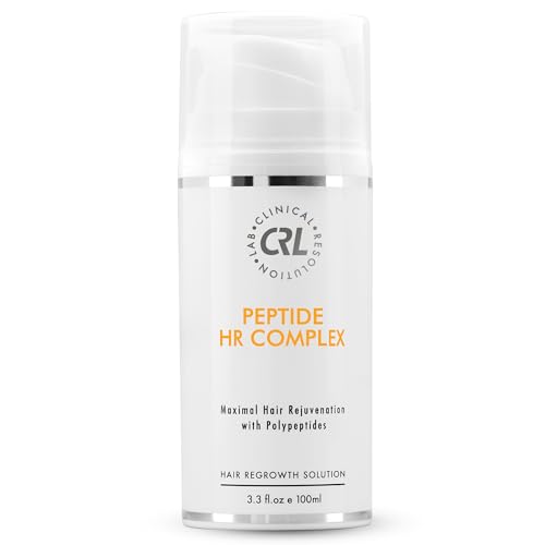 Clinical Resolution - Peptide HR Complex 3.3 fl oz100ml - Maximal Hair Rejuvenation with Polypeptides, Hair Regrowth Solution