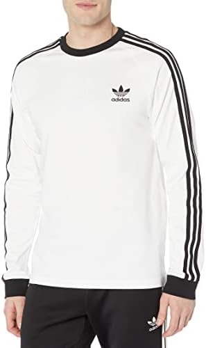 adidas Originals Mens Adicolor Classics 3-Stripes Long-Sleeve T-Shirt
