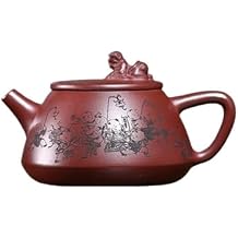 Kettle Teapot Household Kung Fu Tea Set Tea Room Living Room Da Hong Pao Engraved Bai Zi Na Fu Teapot Portable Water Teapot
