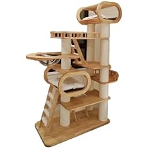 Large Wooden Tree Tower for Cat