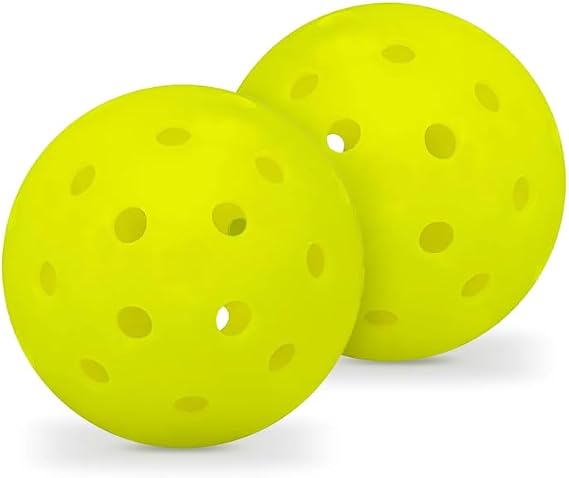 PaddleSmash Balls (2-Pack) Replacement Parts & Accessories for Pickleball Style Yard Game, As Seen on Shark Tank - Beach, Backyard, Lawn, Outdoor Activities for Adults and Family